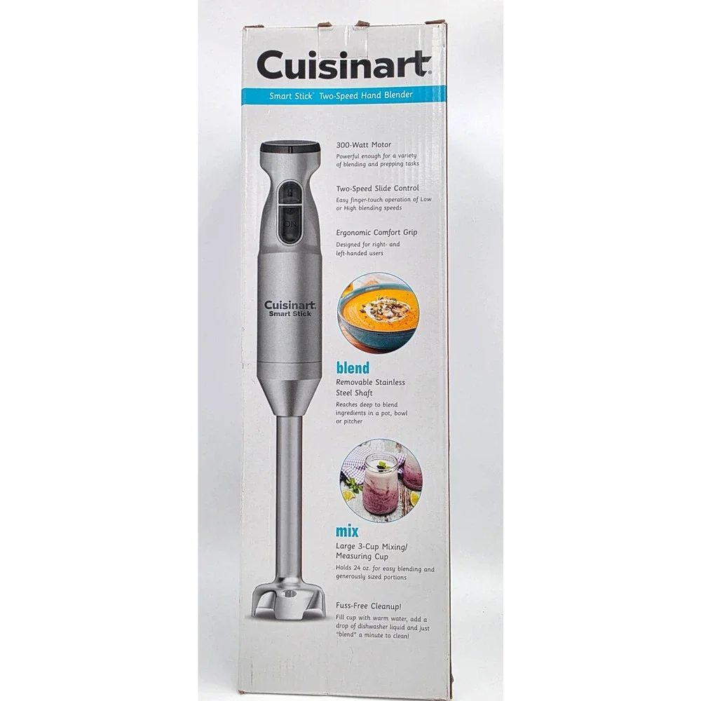 Cuisinart Smart Stick Two-Speed Hand Blender CSB-175P1